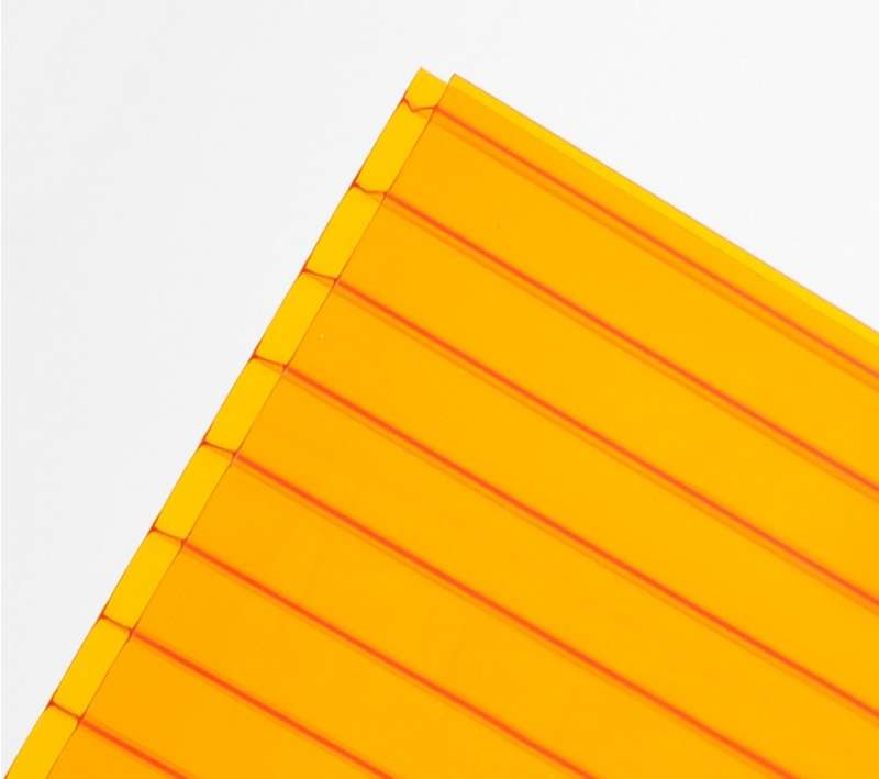 Policarbonato Amarillo 11.60 x2.10 x6mm