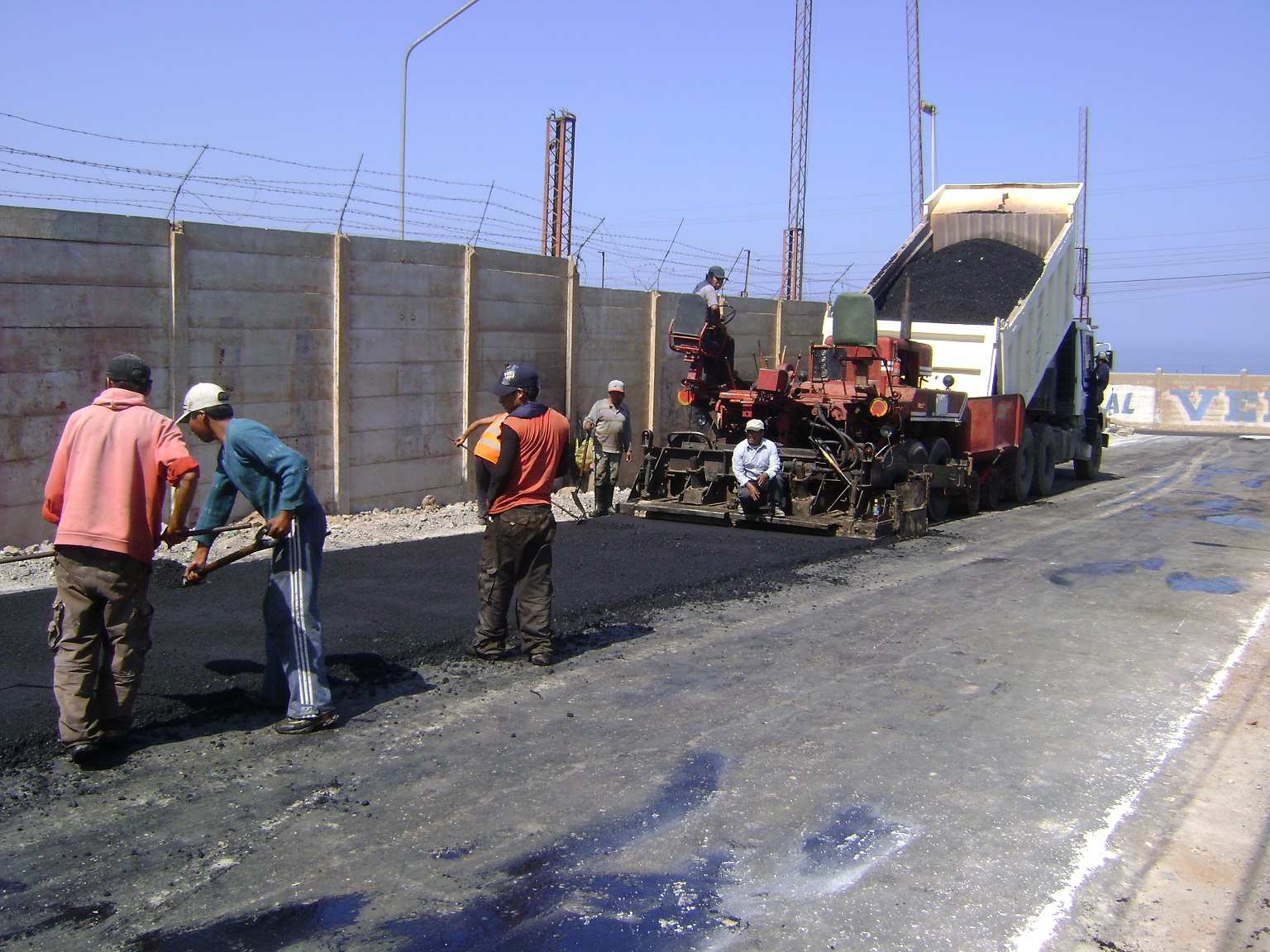 Obras pavimentaciones