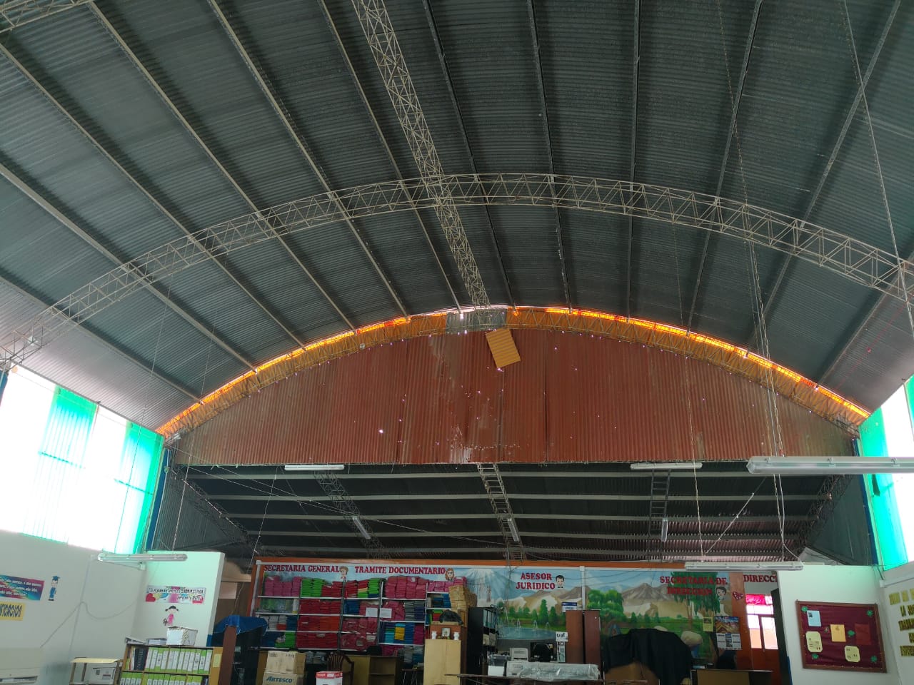 Instalación de coberturas